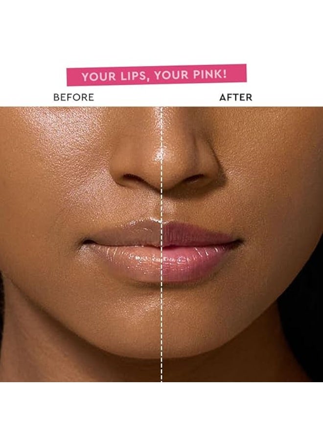 كيرو مرطب شفاه كيرو جيلي تويست متغير اللون بدرجات الحموضة - بنكهة الفراولة، 3 غرام | لون من شفاف إلى وردي | مرطب شفاه نباتي غني بالسكوالين وزيت الكاميليا - Image 4